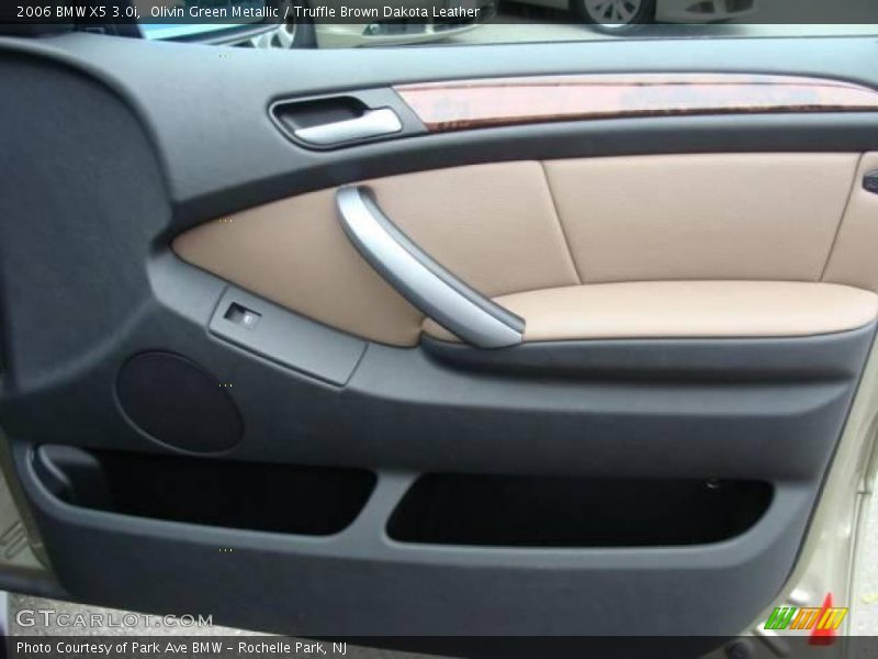 Olivin Green Metallic / Truffle Brown Dakota Leather 2006 BMW X5 3.0i