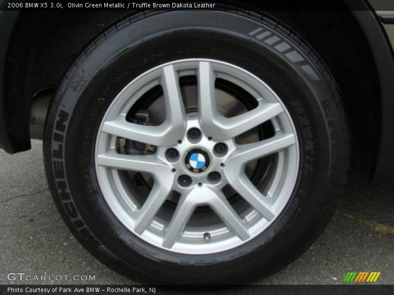 Olivin Green Metallic / Truffle Brown Dakota Leather 2006 BMW X5 3.0i