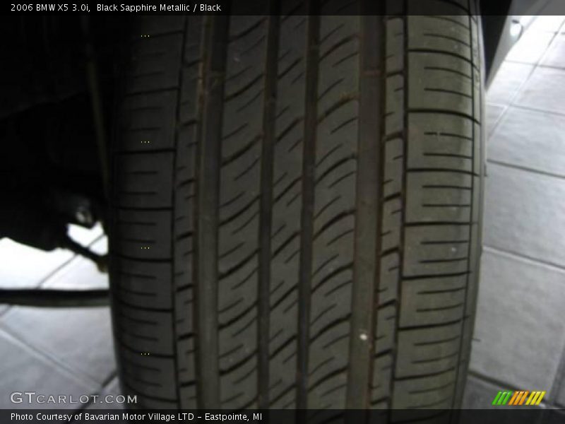 Black Sapphire Metallic / Black 2006 BMW X5 3.0i