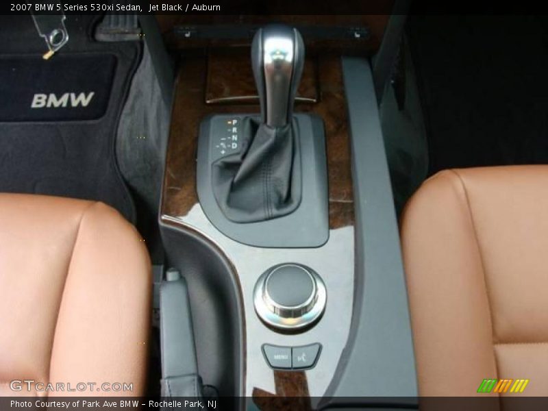 Jet Black / Auburn 2007 BMW 5 Series 530xi Sedan