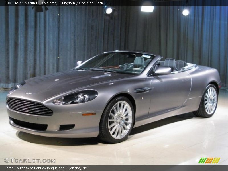 Tungsten / Obsidian Black 2007 Aston Martin DB9 Volante