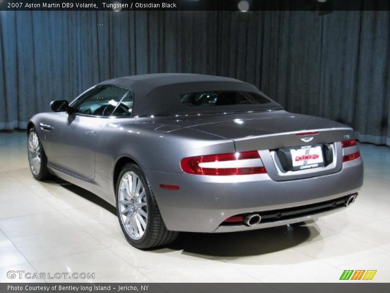 Tungsten / Obsidian Black 2007 Aston Martin DB9 Volante