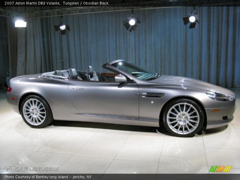 Tungsten / Obsidian Black 2007 Aston Martin DB9 Volante