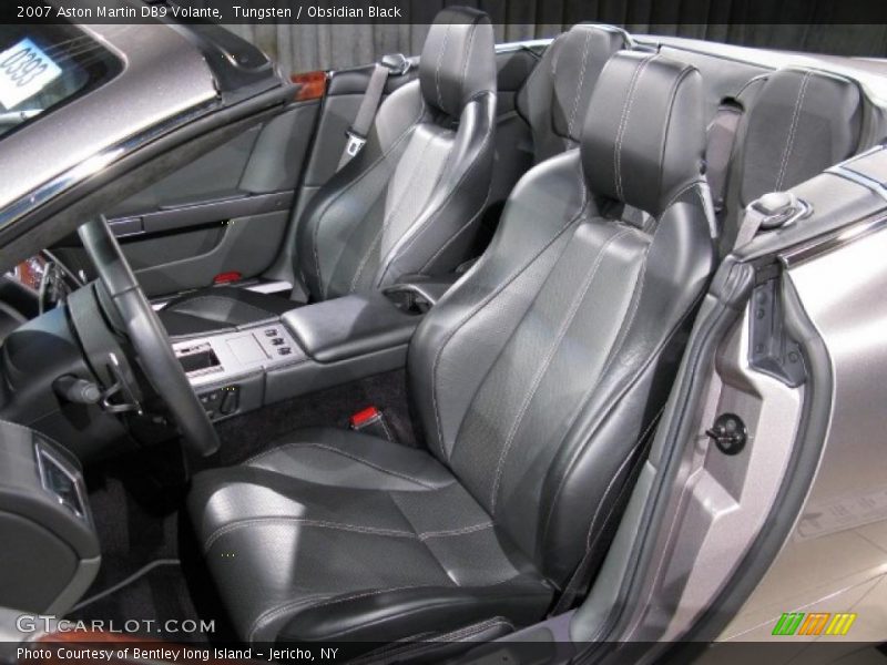 Tungsten / Obsidian Black 2007 Aston Martin DB9 Volante