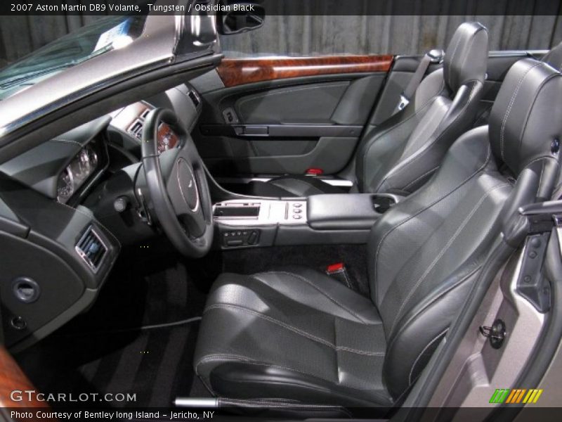 Tungsten / Obsidian Black 2007 Aston Martin DB9 Volante