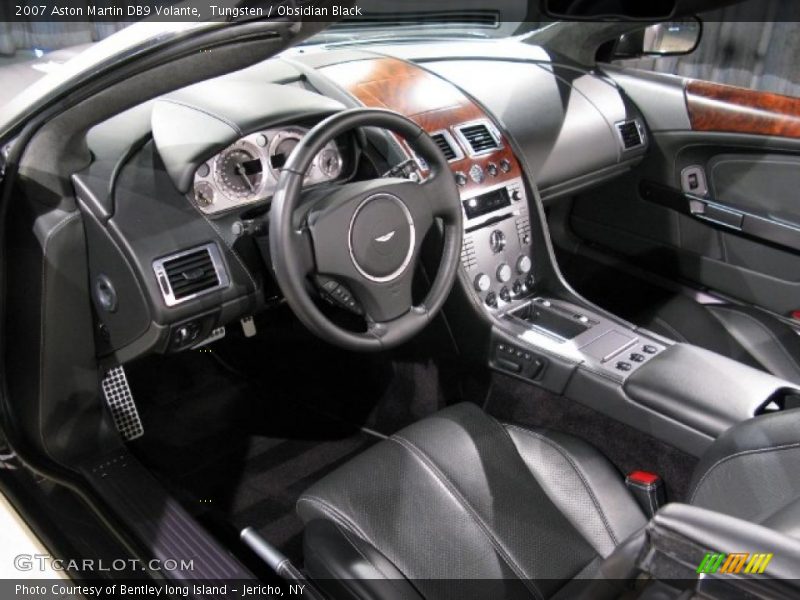 Tungsten / Obsidian Black 2007 Aston Martin DB9 Volante
