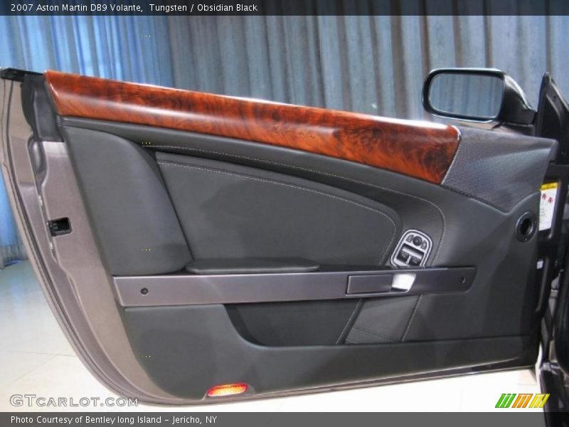 Tungsten / Obsidian Black 2007 Aston Martin DB9 Volante