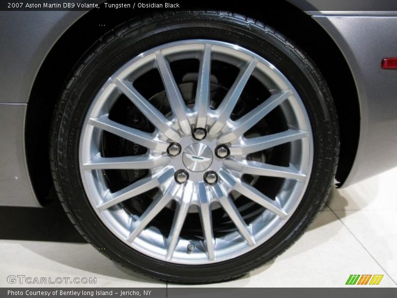 Tungsten / Obsidian Black 2007 Aston Martin DB9 Volante