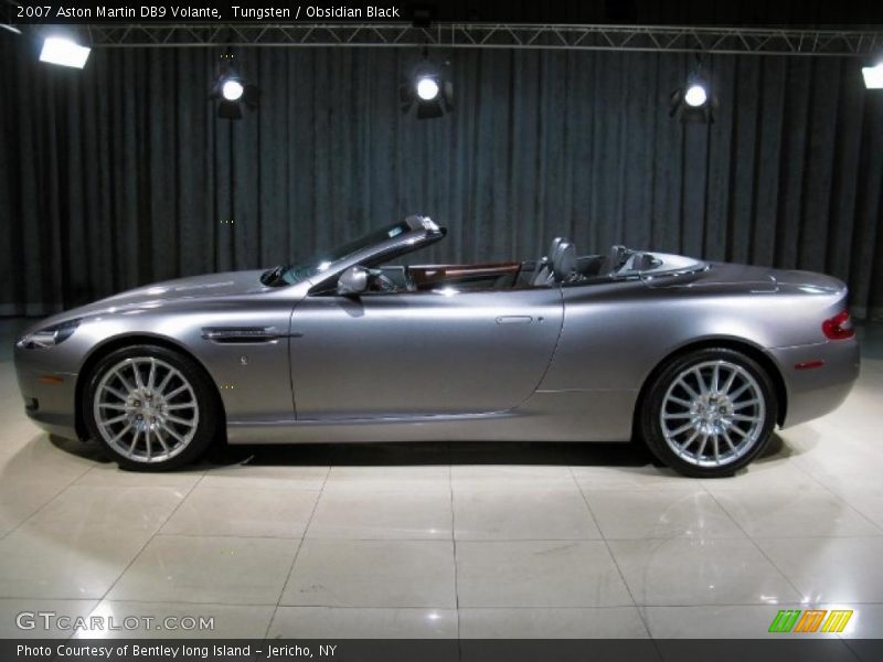 Tungsten / Obsidian Black 2007 Aston Martin DB9 Volante