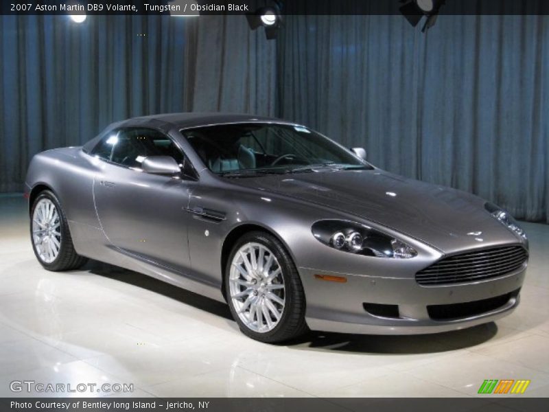Tungsten / Obsidian Black 2007 Aston Martin DB9 Volante