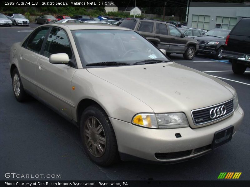 Melange Metallic / Onyx 1999 Audi A4 1.8T quattro Sedan