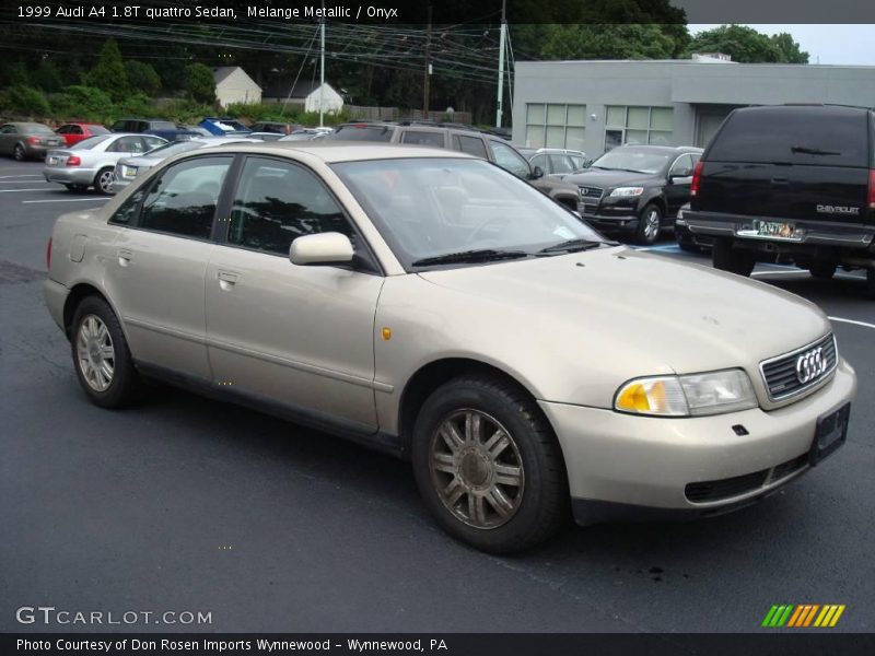 Melange Metallic / Onyx 1999 Audi A4 1.8T quattro Sedan