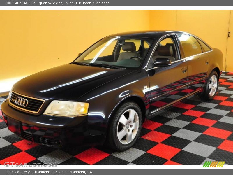 Ming Blue Pearl / Melange 2000 Audi A6 2.7T quattro Sedan