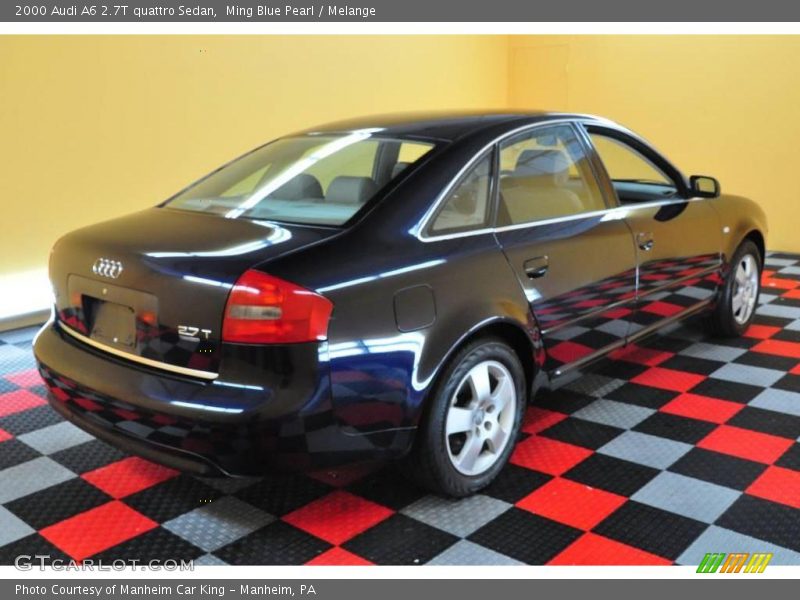 Ming Blue Pearl / Melange 2000 Audi A6 2.7T quattro Sedan