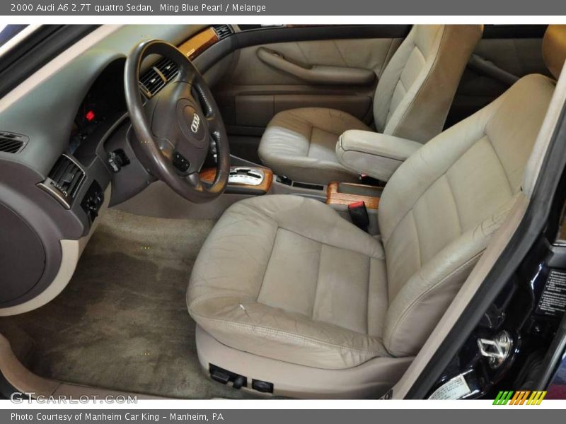Ming Blue Pearl / Melange 2000 Audi A6 2.7T quattro Sedan