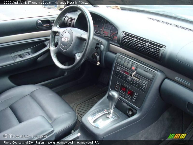 Melange Metallic / Onyx 1999 Audi A4 1.8T quattro Sedan