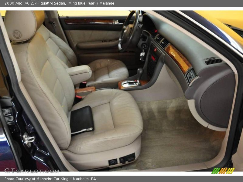Ming Blue Pearl / Melange 2000 Audi A6 2.7T quattro Sedan