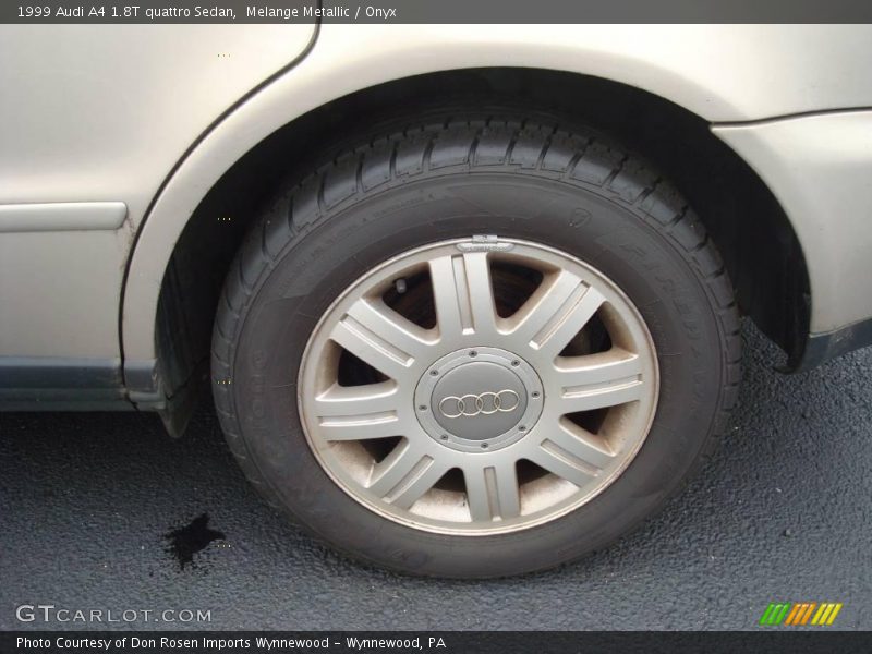 Melange Metallic / Onyx 1999 Audi A4 1.8T quattro Sedan