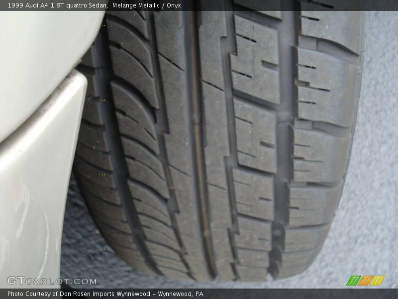 Melange Metallic / Onyx 1999 Audi A4 1.8T quattro Sedan