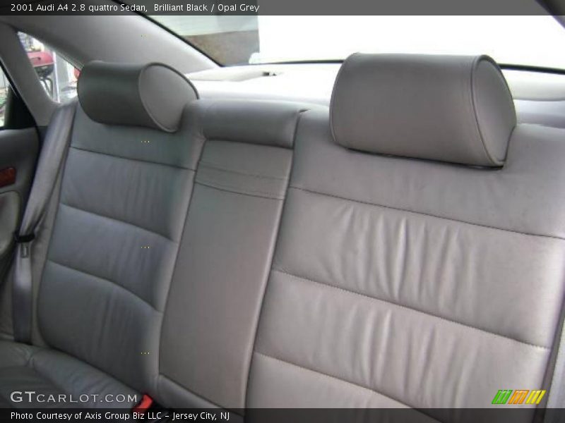 Brilliant Black / Opal Grey 2001 Audi A4 2.8 quattro Sedan