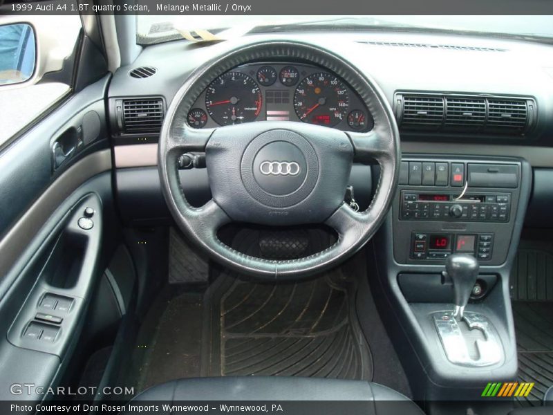 Melange Metallic / Onyx 1999 Audi A4 1.8T quattro Sedan