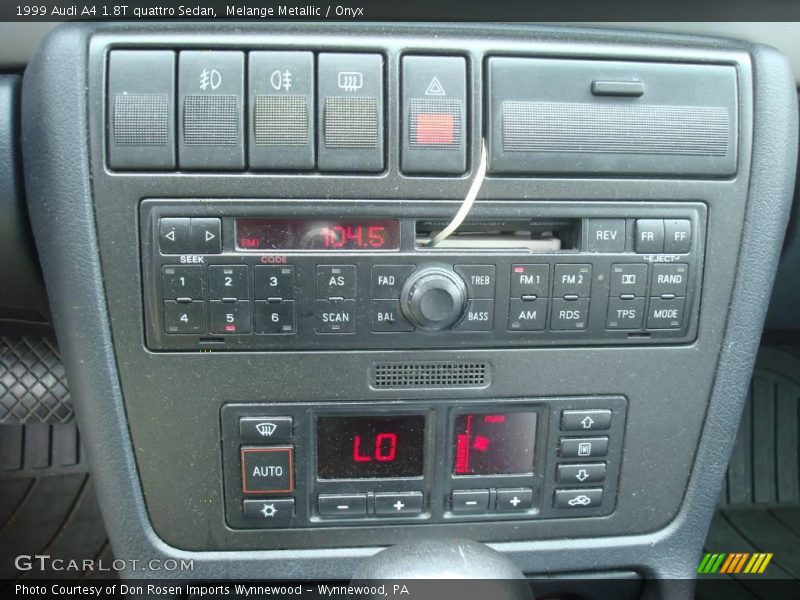 Melange Metallic / Onyx 1999 Audi A4 1.8T quattro Sedan