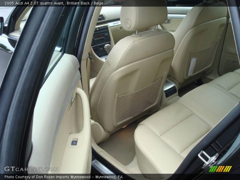 Brilliant Black / Beige 2005 Audi A4 2.0T quattro Avant