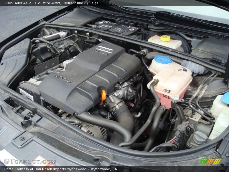 Brilliant Black / Beige 2005 Audi A4 2.0T quattro Avant
