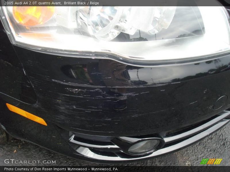 Brilliant Black / Beige 2005 Audi A4 2.0T quattro Avant