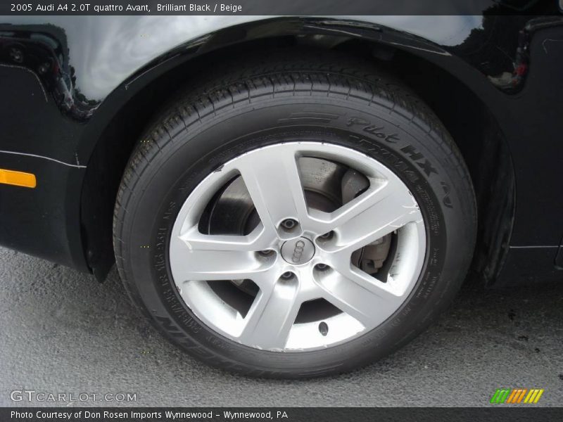 Brilliant Black / Beige 2005 Audi A4 2.0T quattro Avant