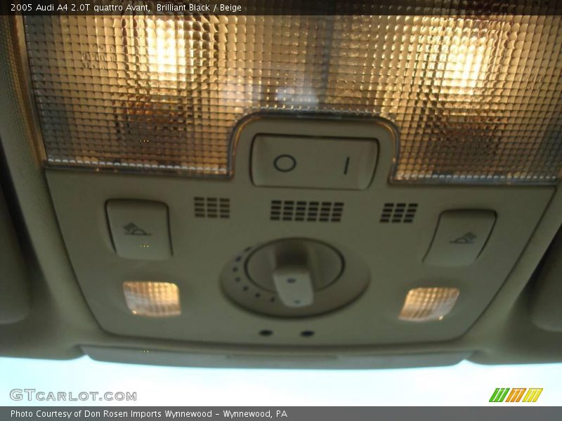 Brilliant Black / Beige 2005 Audi A4 2.0T quattro Avant