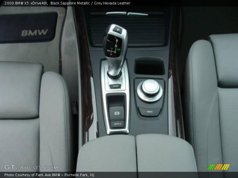 Black Sapphire Metallic / Grey Nevada Leather 2009 BMW X5 xDrive48i