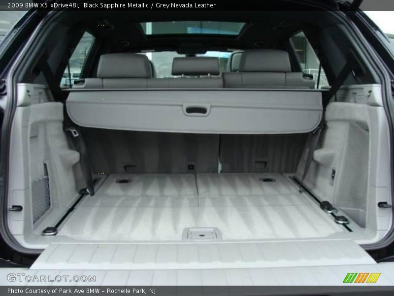 Black Sapphire Metallic / Grey Nevada Leather 2009 BMW X5 xDrive48i