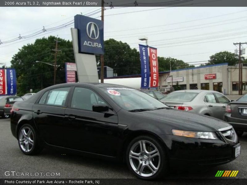 Nighthawk Black Pearl / Ebony 2006 Acura TL 3.2