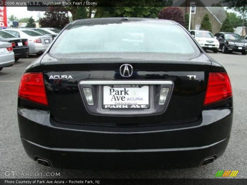 Nighthawk Black Pearl / Ebony 2006 Acura TL 3.2