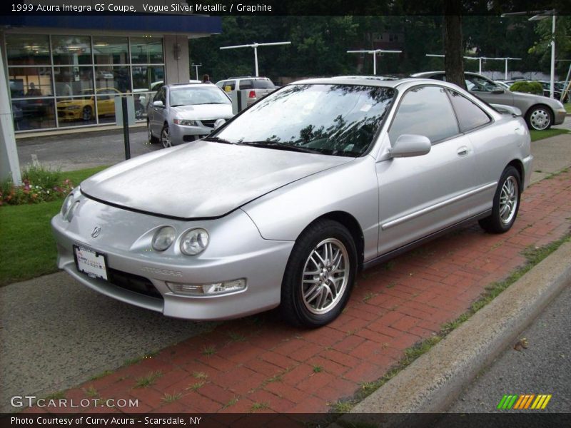 Vogue Silver Metallic / Graphite 1999 Acura Integra GS Coupe