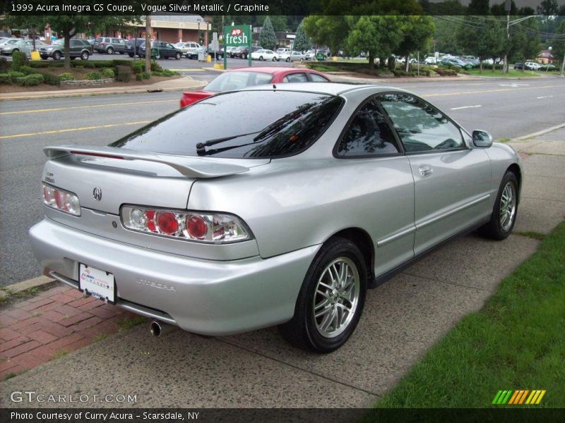 Vogue Silver Metallic / Graphite 1999 Acura Integra GS Coupe