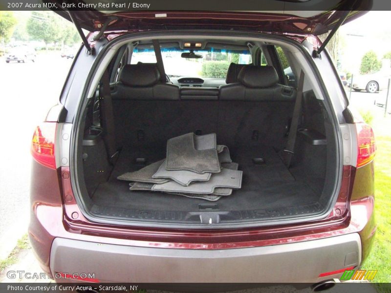 Dark Cherry Red Pearl / Ebony 2007 Acura MDX