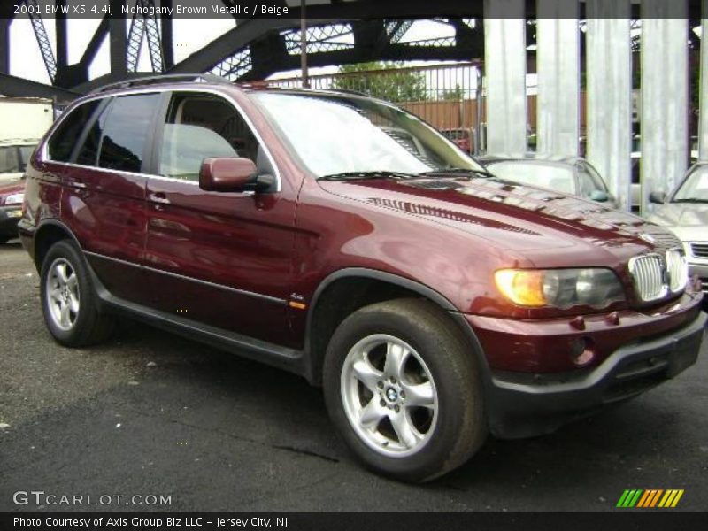 Mohogany Brown Metallic / Beige 2001 BMW X5 4.4i