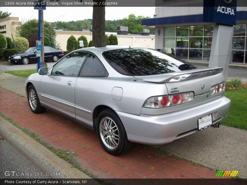 Vogue Silver Metallic / Graphite 1999 Acura Integra GS Coupe