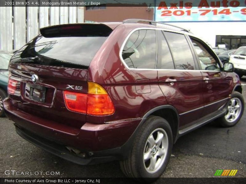 Mohogany Brown Metallic / Beige 2001 BMW X5 4.4i