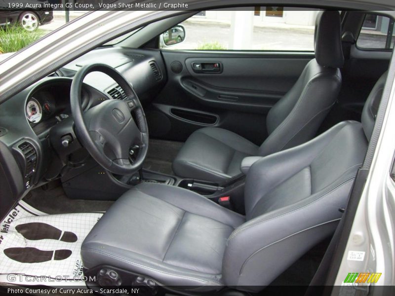 Vogue Silver Metallic / Graphite 1999 Acura Integra GS Coupe