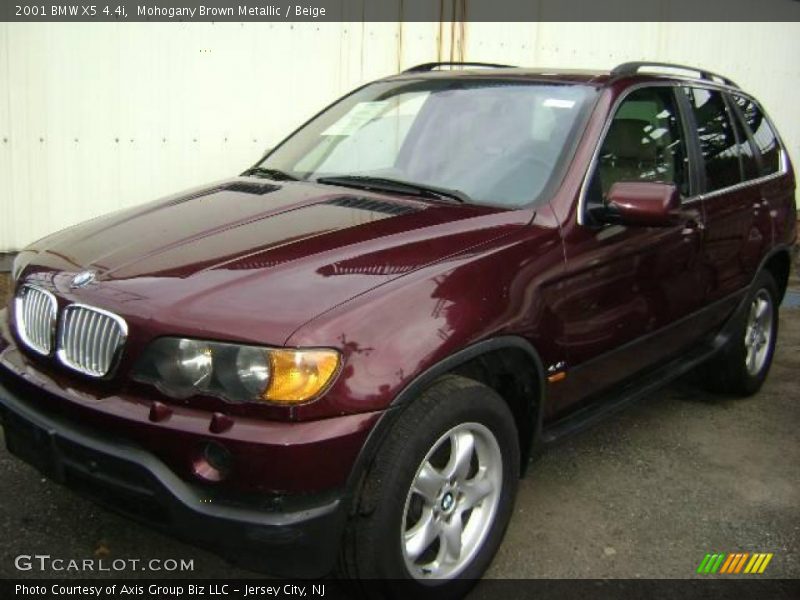Mohogany Brown Metallic / Beige 2001 BMW X5 4.4i