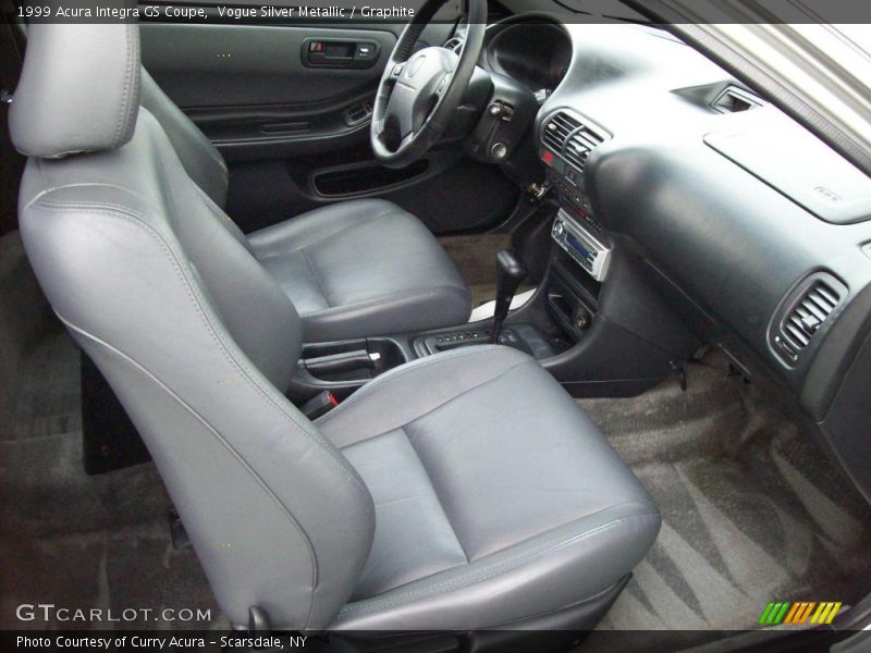 Vogue Silver Metallic / Graphite 1999 Acura Integra GS Coupe