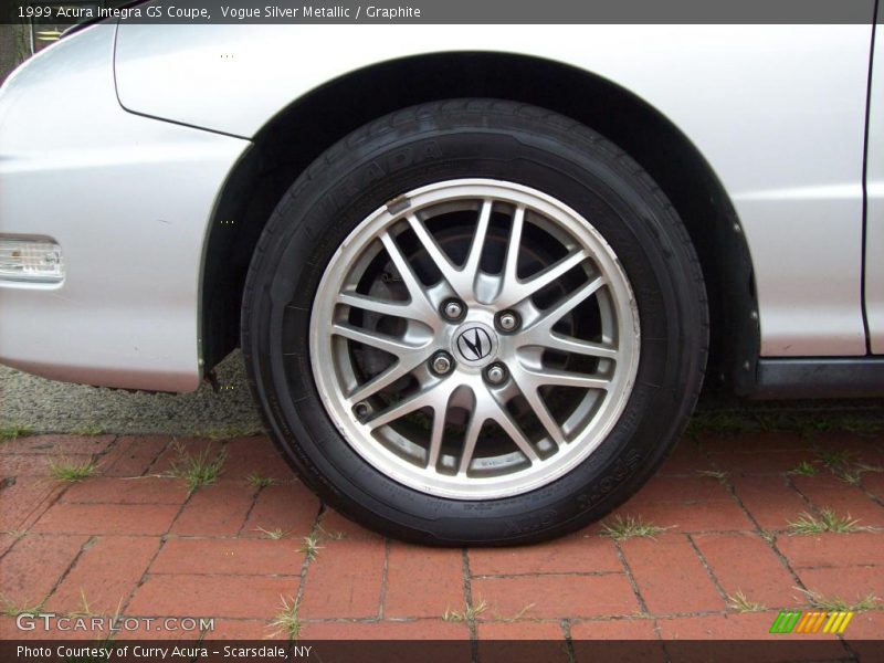 Vogue Silver Metallic / Graphite 1999 Acura Integra GS Coupe