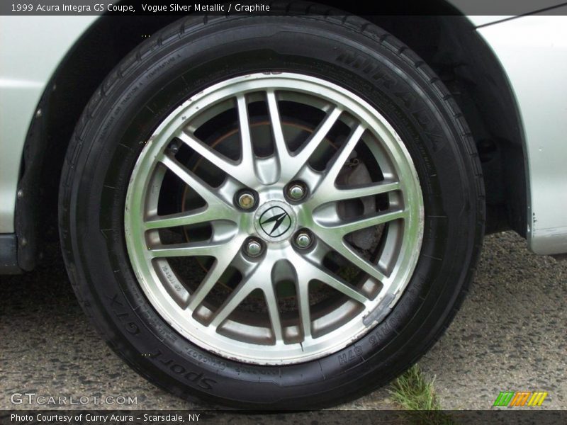 Vogue Silver Metallic / Graphite 1999 Acura Integra GS Coupe