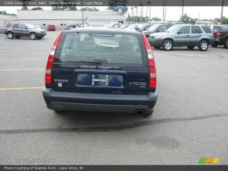 Nautic Blue Metallic / Light Beige 2000 Volvo V70 XC AWD