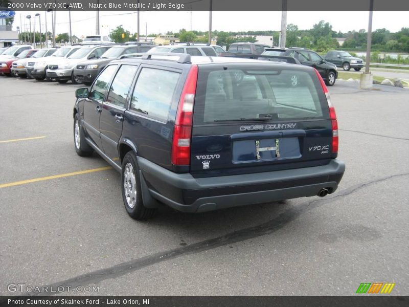 Nautic Blue Metallic / Light Beige 2000 Volvo V70 XC AWD