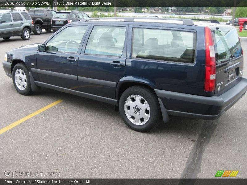 Nautic Blue Metallic / Light Beige 2000 Volvo V70 XC AWD
