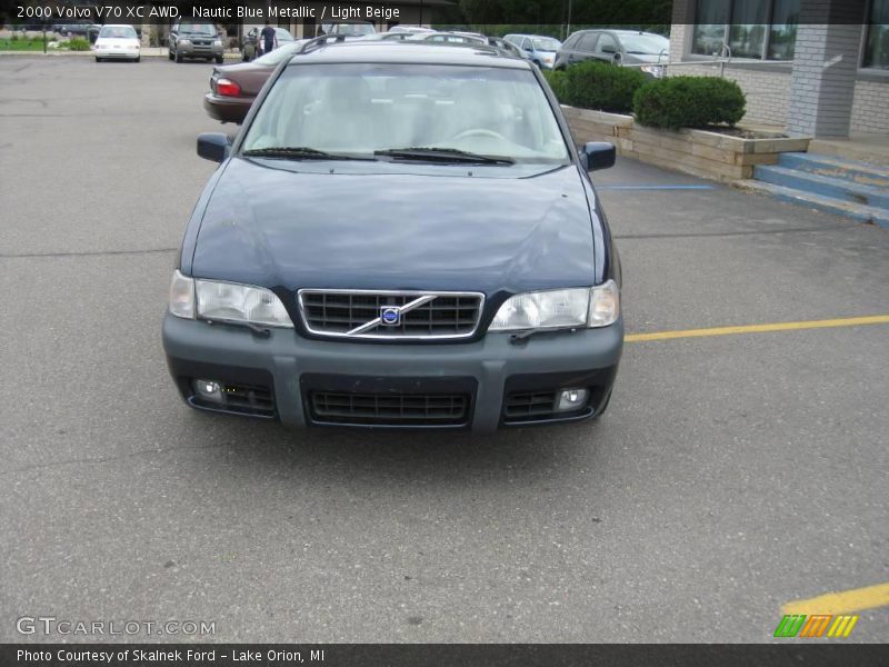 Nautic Blue Metallic / Light Beige 2000 Volvo V70 XC AWD